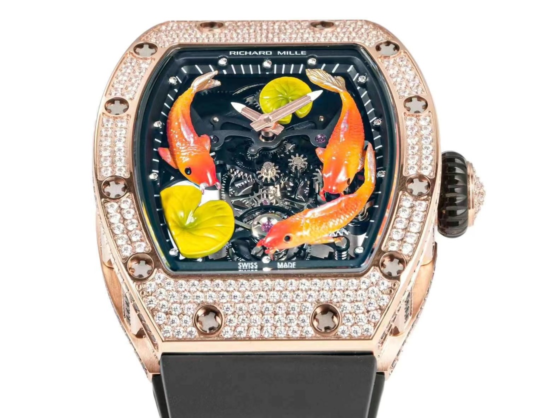 Replica Richard Mille RM S10 Koi Tourbillon Watch - Limited Edition Men’s Fake Tourbillon Timepiece