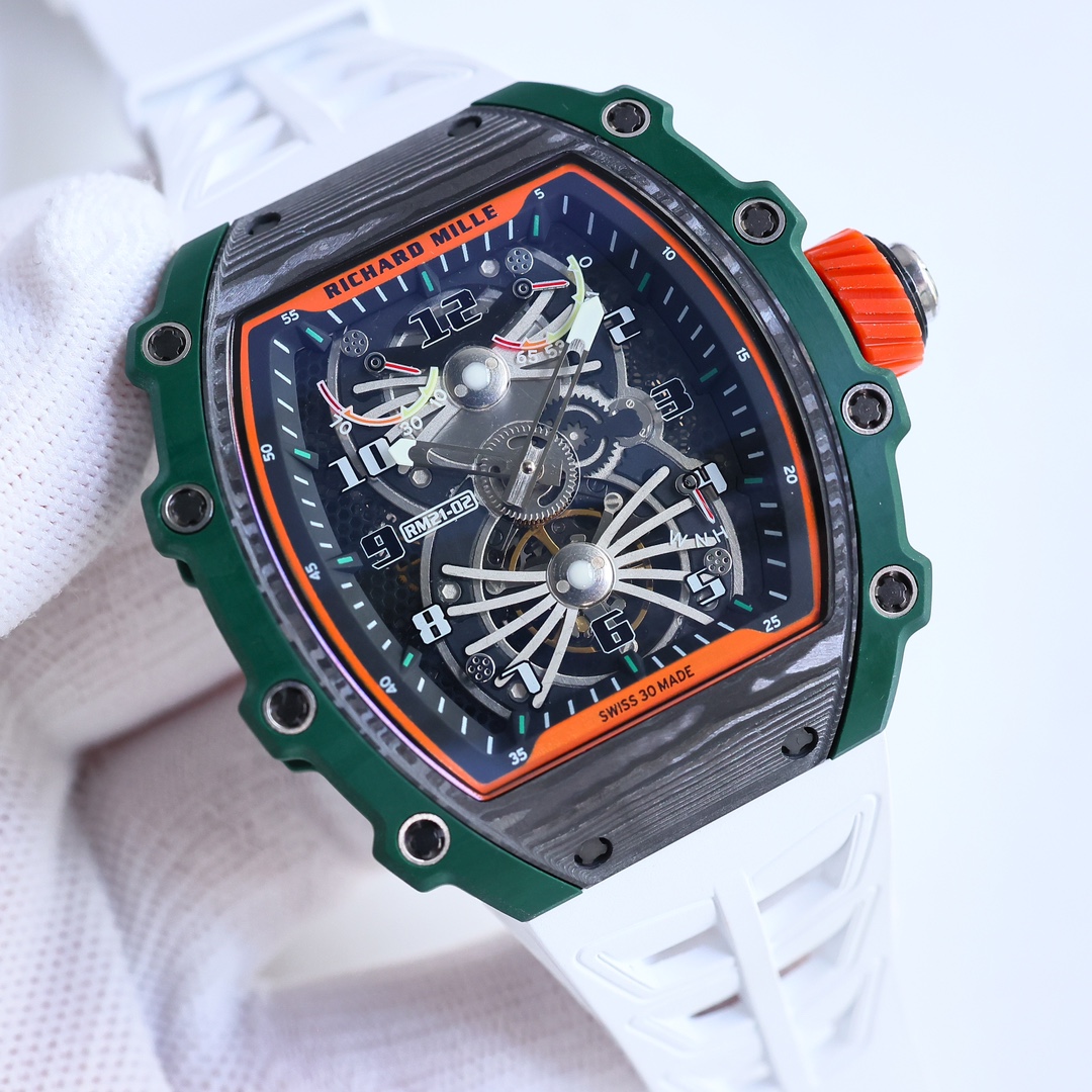 Replica Richard Mille RM 21-02 Tourbillon Aerodyne Super Clone – Carbon Fiber