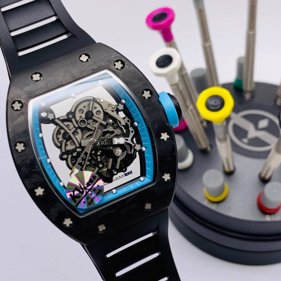 Richard Mille RM 055 Yas Marina Ciruit Skeleton Dial Mens Watch