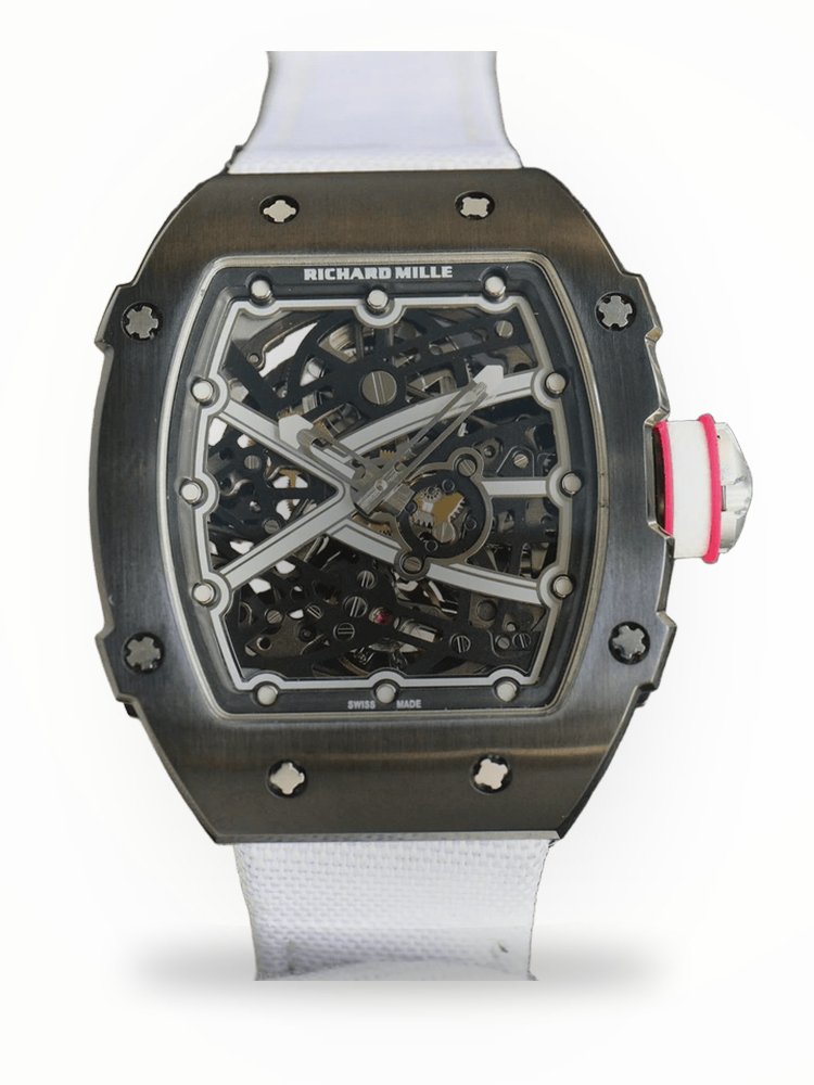 Swiss Replica Richard Mille RM 67-02 Skeleton Dial Steel Composite Case Watch – Precision Tourbillon Movement