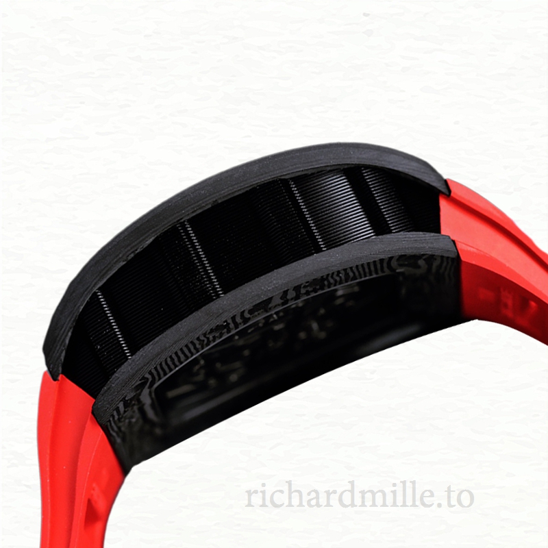 Richard Mille RM055 Automatic Men Dot Watch Transparent Dial