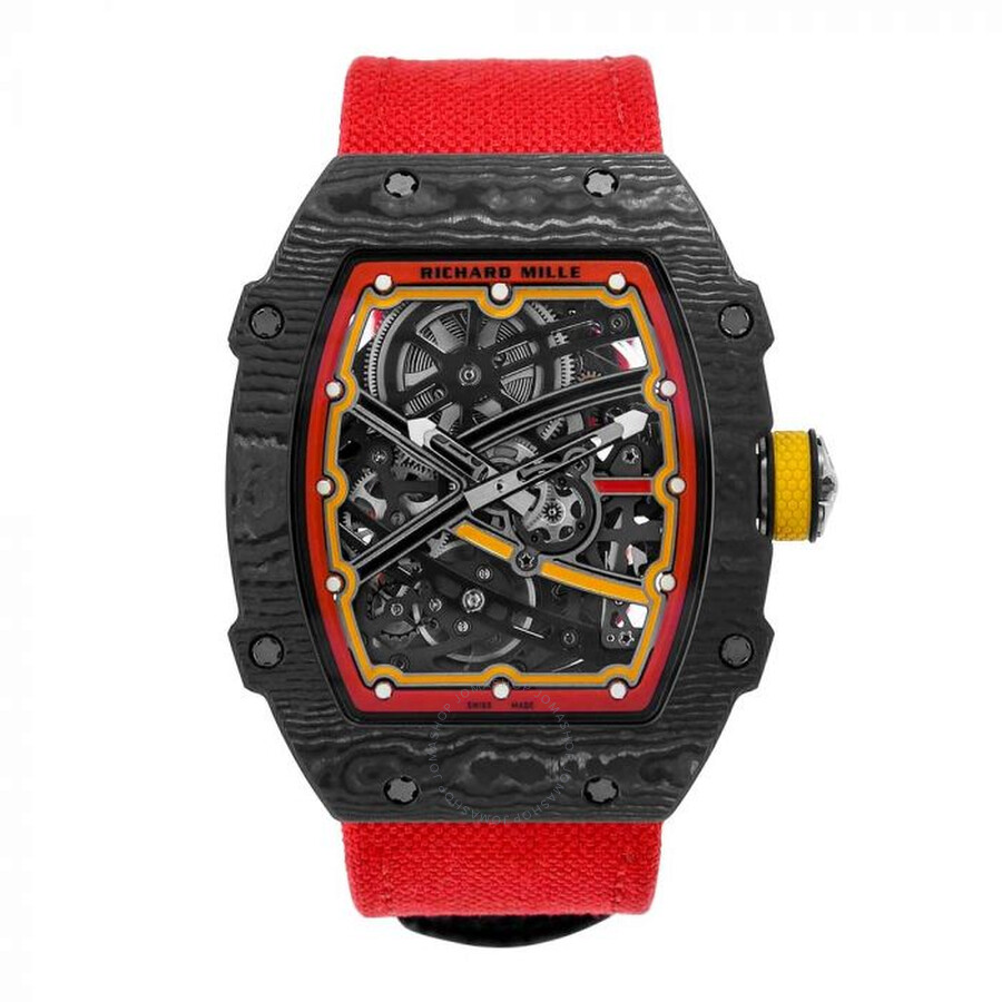Richard Mille RM 67-02 Automatic Men’s Watch RM67-02 Alexander Zverev Black/Red