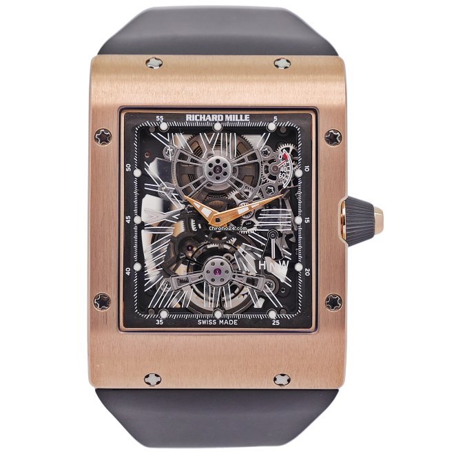Richard Mille Tourbillon Extra Flat Ros¨¦gold RM017
